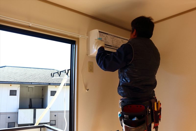 エアコンの修理